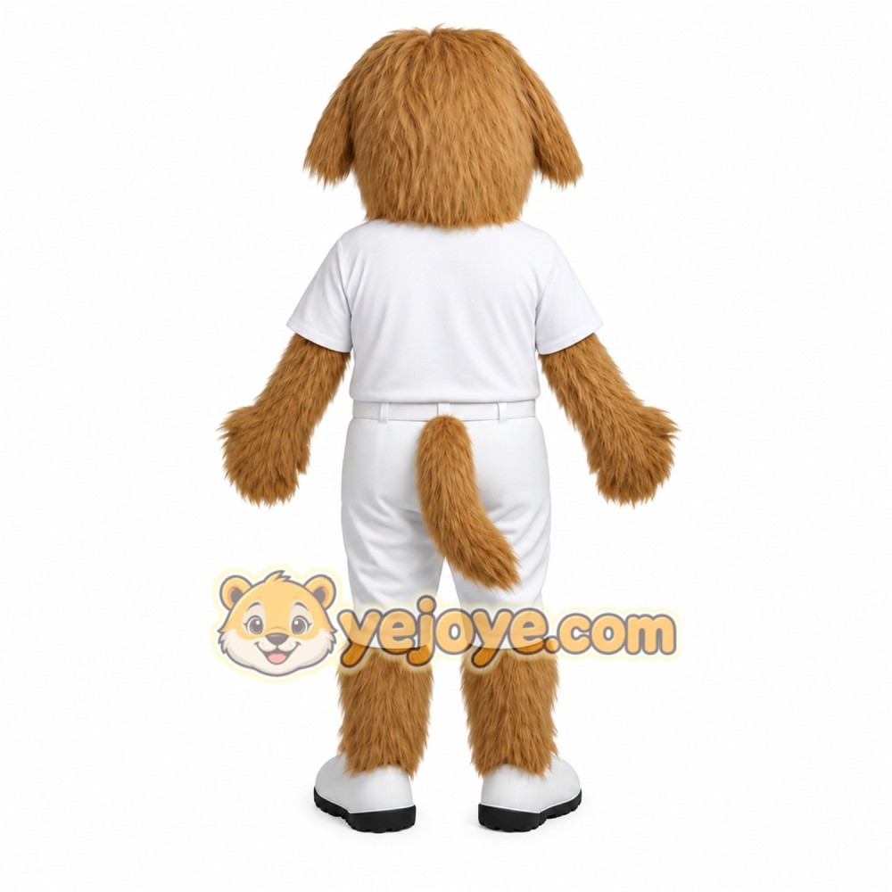 Brown Dog Mascot Costume