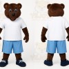 Brown Bear Mascot Costume