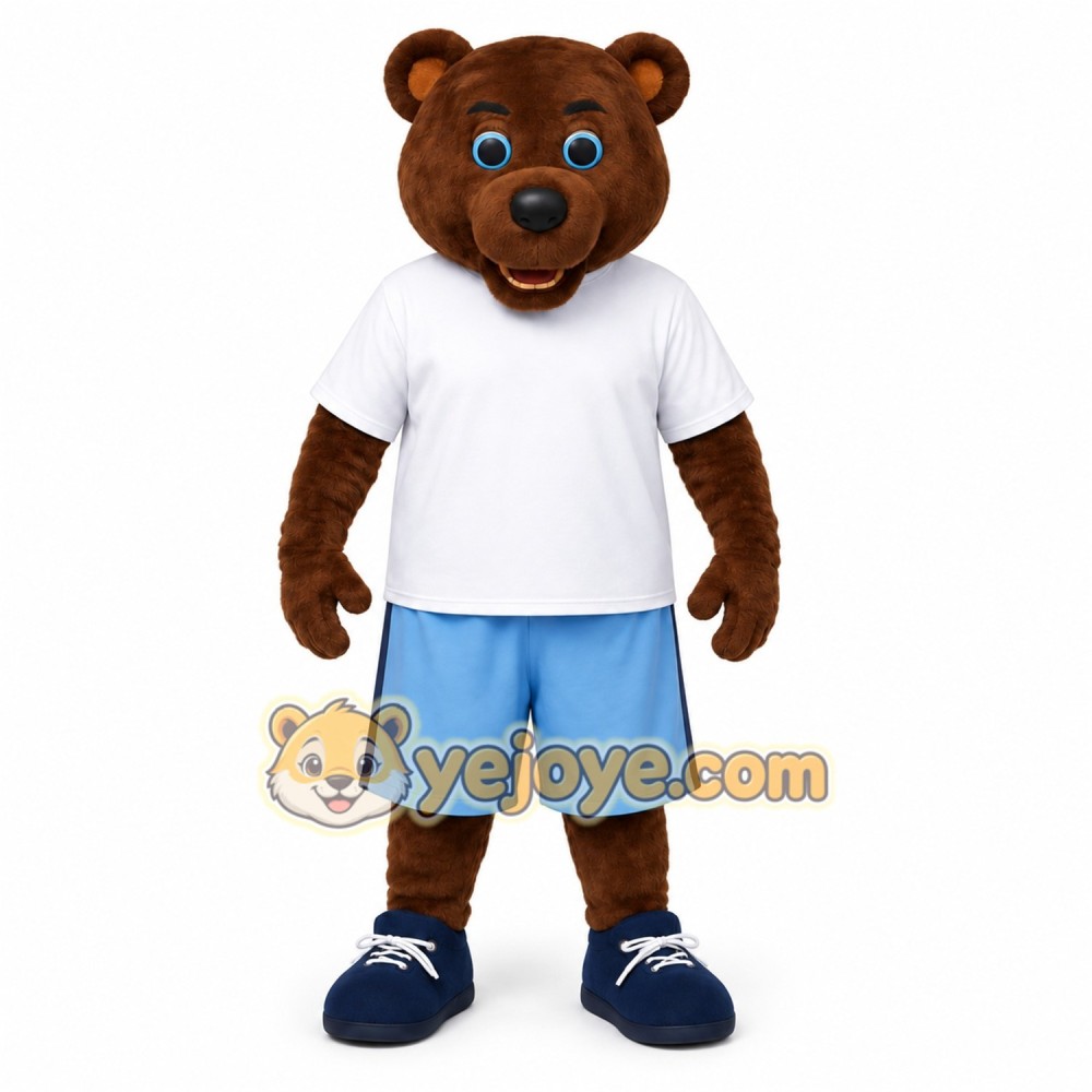 Brown Bear Mascot Costume Brown Bear Mascot Costume
