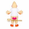 Beige Bird Mascot Costume Beige Bird Mascot Costume