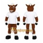 Brown Horse Mascot Costume