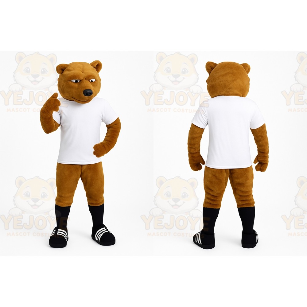 Brown Bear Mascot Costume