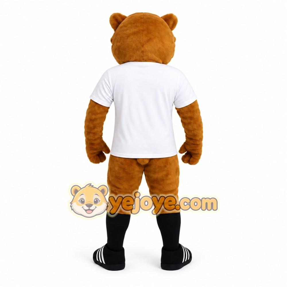 Brown Bear Mascot Costume Brown Bear Mascot Costume