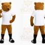 Brown Bear Mascot Costume