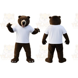 Brown Bear Mascot Costume
