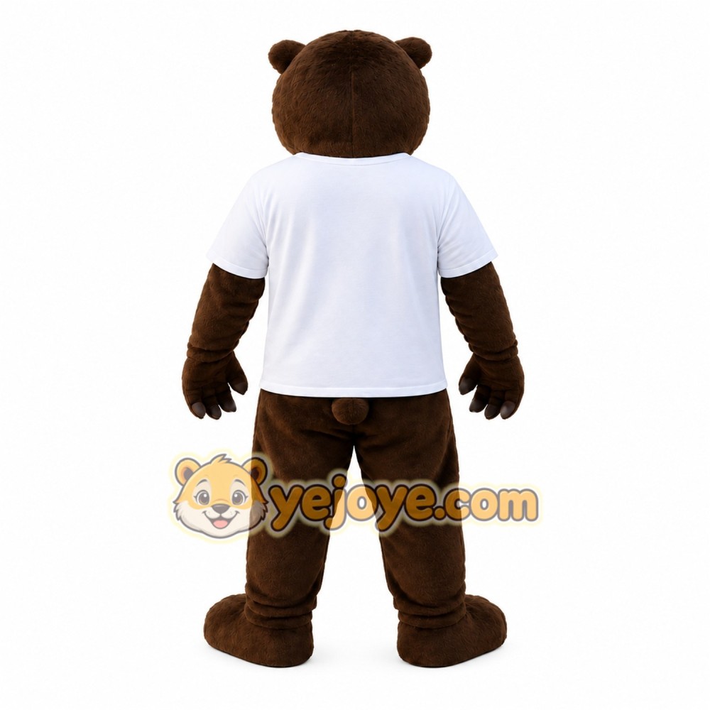 Brown Bear Mascot Costume Brown Bear Mascot Costume