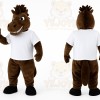 Brown Horse Mascot Costume