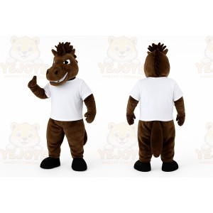 Brown Horse Mascot Costume