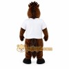 Brown Horse Mascot Costume