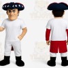 Red Character Mascot Costume