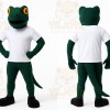 Green Frog Mascot Costume