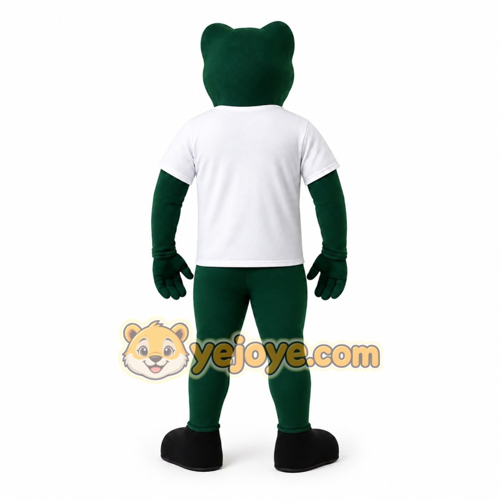 Green Frog Mascot Costume Green Frog Mascot Costume