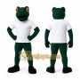 Green Frog Mascot Costume
