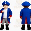 Blue Character Mascot Costume