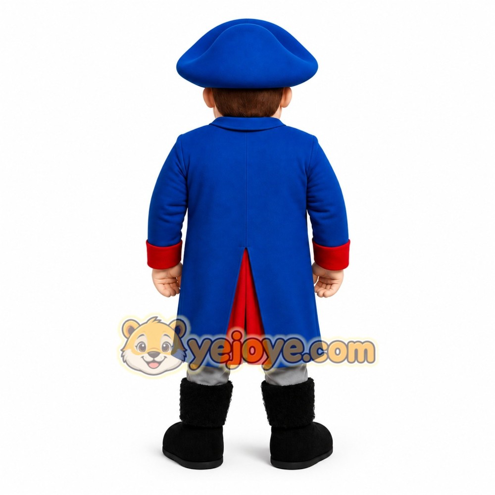Blue Character Mascot Costume Blue Character Mascot Costume