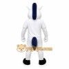 White Unicorn Mascot Costume