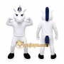 White Unicorn Mascot Costume