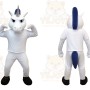 White Unicorn Mascot Costume