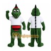 Green Dinosaur Mascot Costume Green Dinosaur Mascot Costume