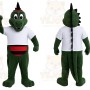 Green Dinosaur Mascot Costume