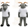 Gray Goat Mascot Costume