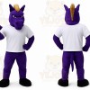 Purple Horse Mascot Costume