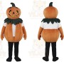 Orange Pumpkin Mascot Costume