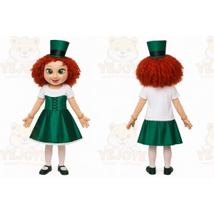 Green Character Mascot Costume