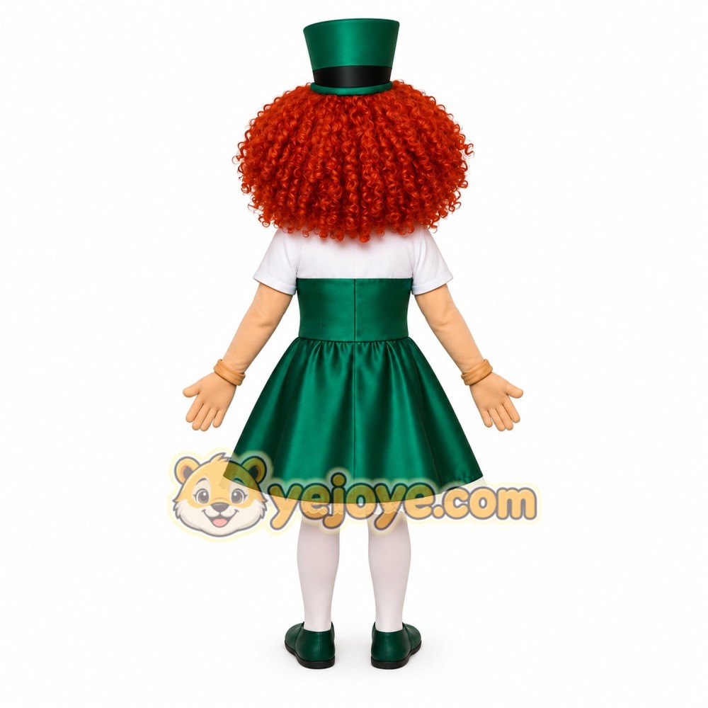 Green Character Mascot Costume