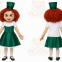 Green Character Mascot Costume