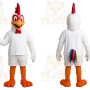 White Chicken Mascot Costume