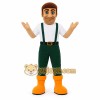 Green Character Mascot Costume Green Character Mascot Costume