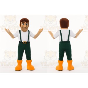 Green Character Mascot Costume