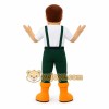 Green Character Mascot Costume Green Character Mascot Costume