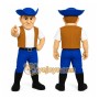 Blue Character Mascot Costume