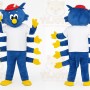 Blue Animal Mascot Costume