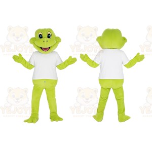 Green Frog Mascot Costume
