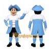 Blue Character Mascot Costume Blue Character Mascot Costume