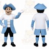 Blue Character Mascot Costume