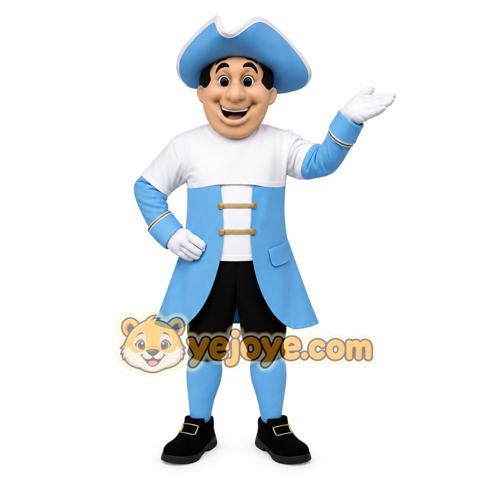 Blue Character Mascot Costume Blue Character Mascot Costume