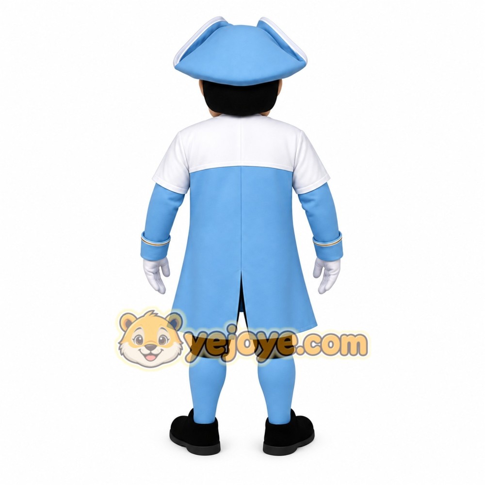 Blue Character Mascot Costume Blue Character Mascot Costume