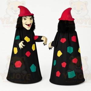Black Witch Mascot Costume