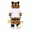 Brown Cat Mascot Costume Brown Cat Mascot Costume