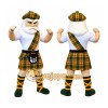 Brown Warrior Mascot Costume Brown Warrior Mascot Costume