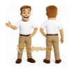 Brown Character Mascot Costume