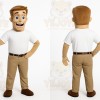 Brown Character Mascot Costume