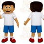 Blue Character Mascot Costume