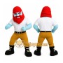 Blue Character Mascot Costume