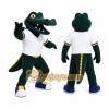 Green Alligator Mascot Costume