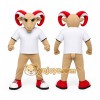 Brown Ram Mascot Costume Brown Ram Mascot Costume